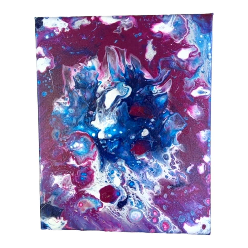 'The Kid' original  🎨 Acrylic fluid art 🎨